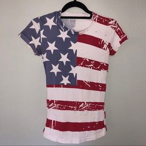 American flag shirt